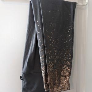 Gold and Grey Leggings